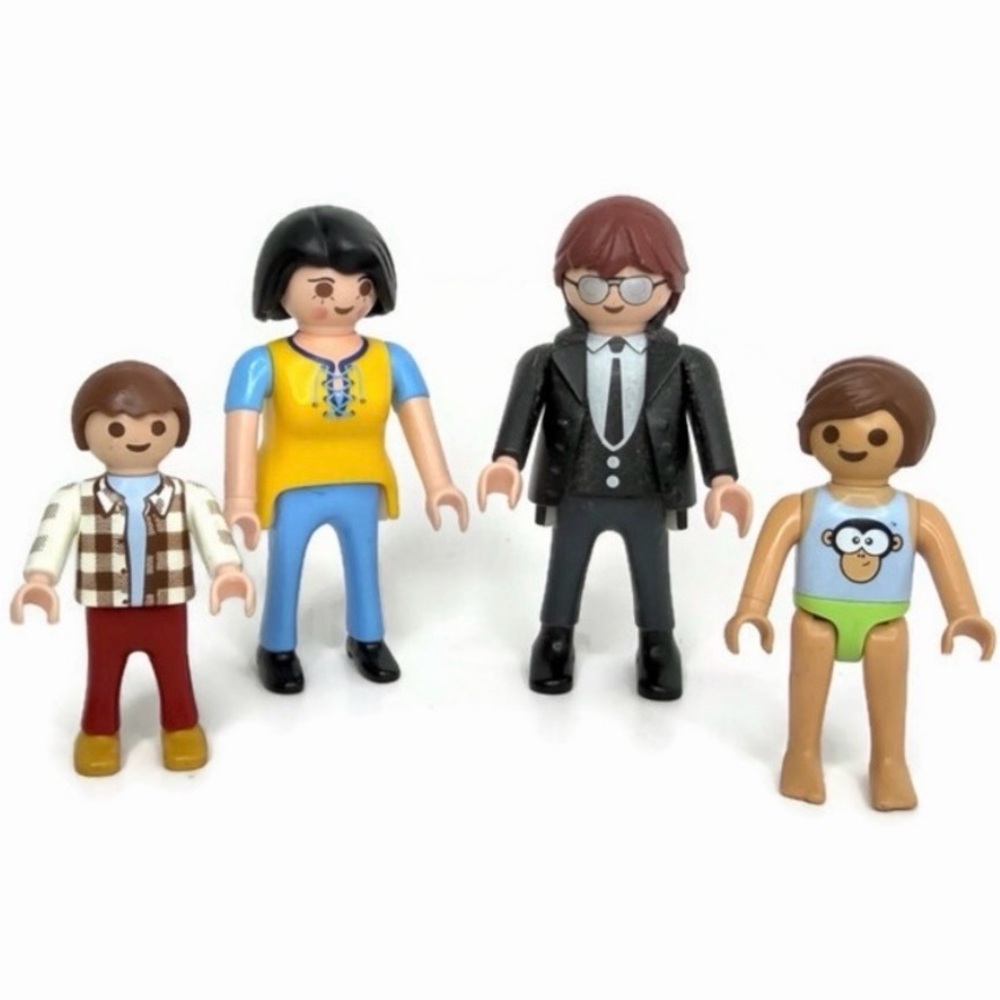 Mixed Lot of 4 Playmobil Figures